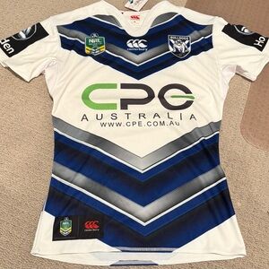 Canterbury Bulldogs White and Blue Jersey